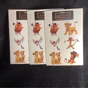 Disney The Lion King Special Edition Temporary Tattoos